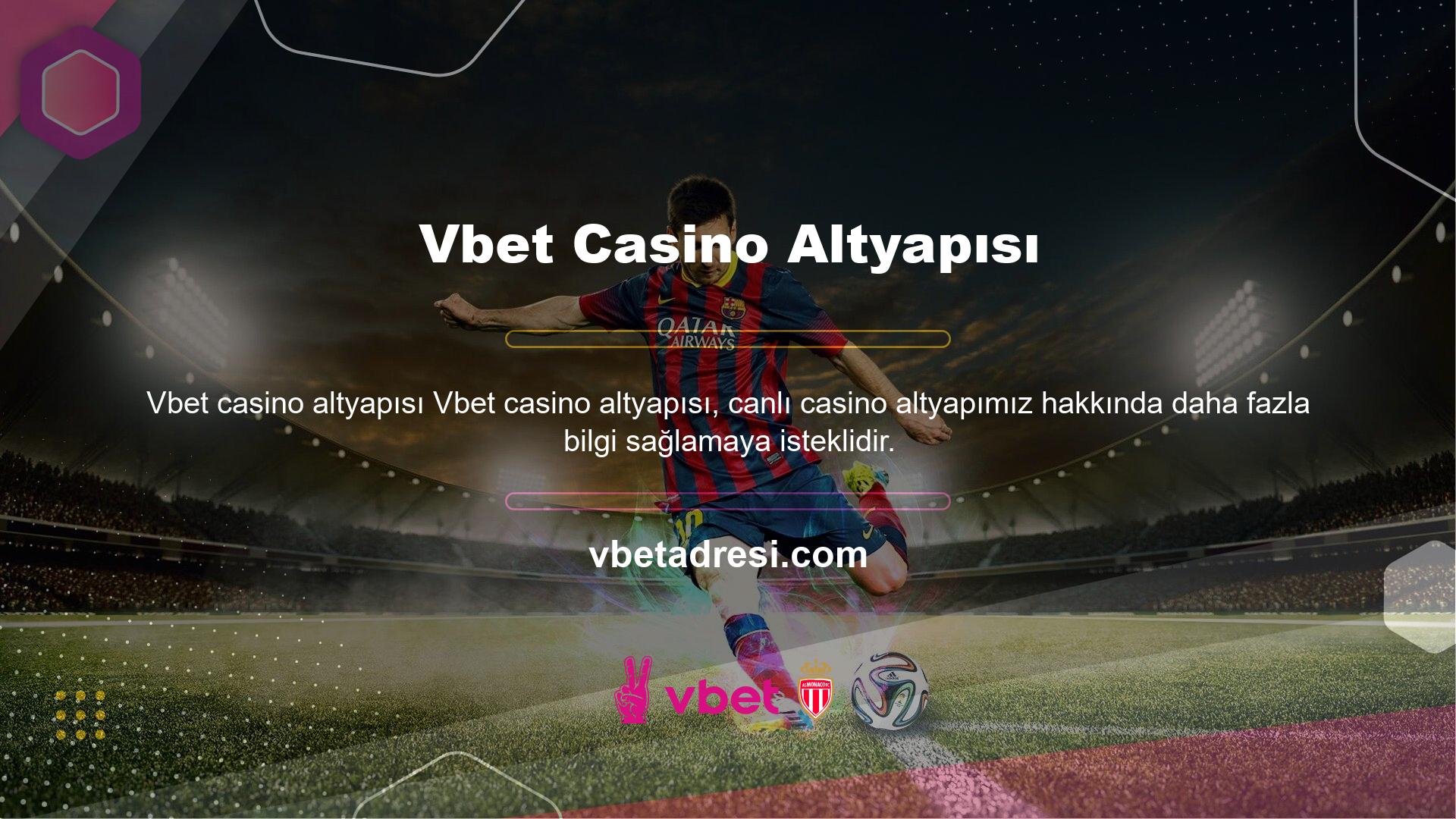 Ayrıca canlı casino bölümüne de göz atmalısınız